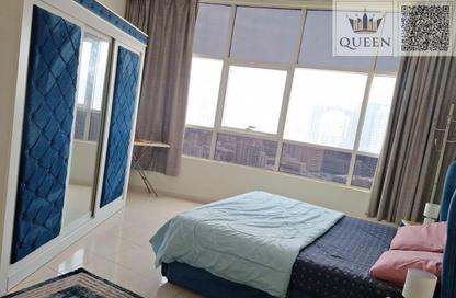 Apartment - 1 Bedroom - 2 Bathrooms for sale in Oasis Tower - Al Rashidiya 1 - Al Rashidiya - Ajman