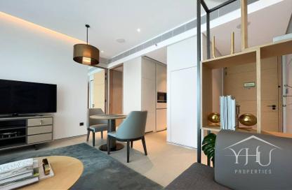 Apartment - 1 - 2 for rent in Jumeirah Gate Tower 2 - The Address Jumeirah Resort and Spa - Jumeirah Beach Residence - Dubai