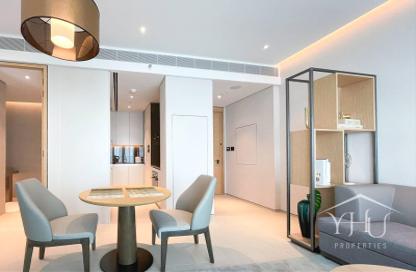 Apartment - 1 - 2 for rent in Jumeirah Gate Tower 2 - The Address Jumeirah Resort and Spa - Jumeirah Beach Residence - Dubai