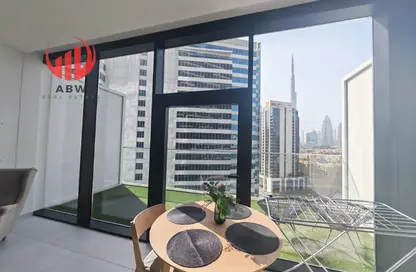شقة - 1 حمام للايجار في ماركيز سكوير تاور - الخليج التجاري - دبي