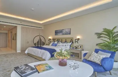 Apartment - Studio - 1 Bathroom for rent in The Palm Tower - Palm Jumeirah - Dubai