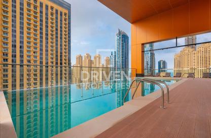 Apartment - 1 Bedroom - 2 Bathrooms for rent in Dubai Marina Moon Tower - Dubai Marina - Dubai