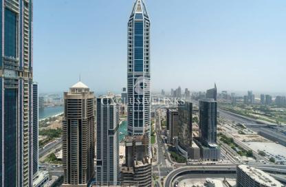 Apartment - 1 Bedroom - 2 Bathrooms for rent in MAG 218 - Dubai Marina - Dubai