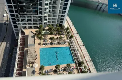 Apartment - Studio - 1 Bathroom for rent in Damac Maison Prive A - Damac Maison Prive - Business Bay - Dubai