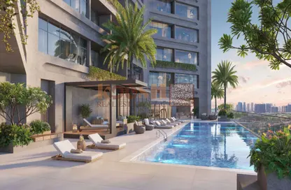 Apartment - 3 Bedrooms - 4 Bathrooms for sale in Infinity Tower - Al Humaid City - Ajman