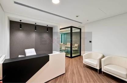 Office Space - Studio - 1 Bathroom for rent in The Prime Tower - Business Bay - Dubai
