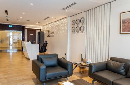 Office Space - Studio - 2 Bathrooms for rent in Marina Plaza - Dubai Marina - Dubai