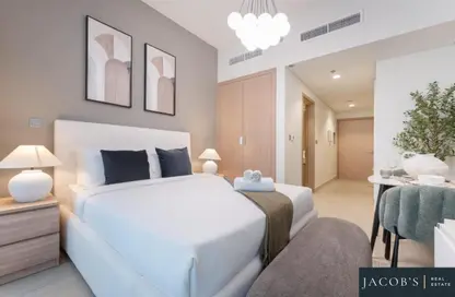 Apartment - Studio - 1 Bathroom for rent in Azizi Riviera 41 - AZIZI Riviera - Meydan One - Meydan - Dubai