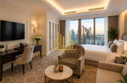 Apartment - Studio - 1 Bathroom for rent in Kempinski BLVD - Downtown Dubai - Dubai