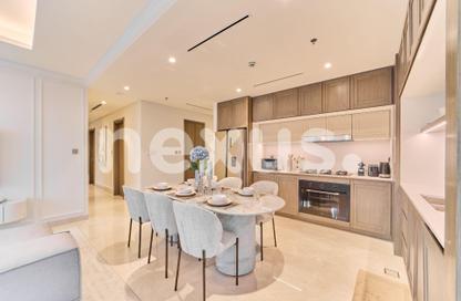 شقة - 3 غرف نوم - 3 حمامات للايجار في برج Palace Beach ريزيدنس 1 - بالاس بيتش ريزيدنس - إعمار بيتشفرونت - دبي هاربور - دبي