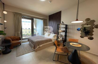 Apartment - Studio - 1 Bathroom for rent in Sparkle Tower 2 - Sparkle Towers - Dubai Marina - Dubai