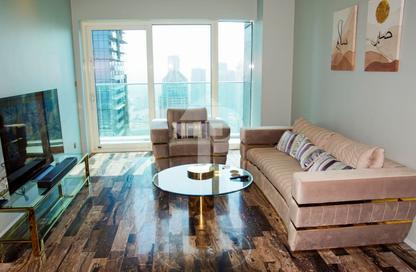 Apartment - 1 Bedroom - 2 Bathrooms for rent in Damac Heights - Dubai Marina - Dubai