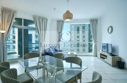 Apartment - 2 Bedrooms - 2 Bathrooms for rent in The Torch - Dubai Marina - Dubai