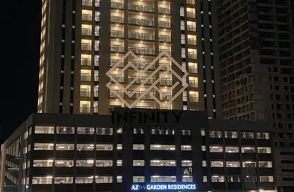 شقة - غرفة نوم - 2 حمامات للبيع في جاردن ريزيدنس - مدينة الإمارات - عجمان