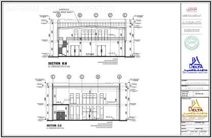 Warehouse - Studio - 2 Bathrooms for rent in Umm Al Thuoob - Umm Al Quwain