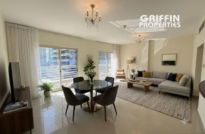 Apartment - 2 Bedrooms - 3 Bathrooms for rent in Icon Tower 2 - JLT Cluster L - Jumeirah Lake Towers - Dubai