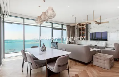Apartment - 3 Bedrooms - 3 Bathrooms for sale in Beach Vista Tower 1 - Beach Vista - EMAAR Beachfront - Dubai Harbour - Dubai