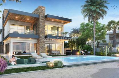 Townhouse - 5 Bedrooms - 6 Bathrooms for sale in Costa Brava 2 - Costa Brava - Damac Lagoons - Dubai