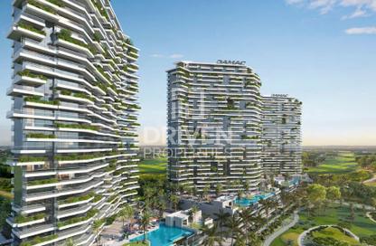 Apartment - 1 - 2 for sale in Golf Greens 2 Tower A - Golf Greens 2 - Golf Greens - Damac Hills - Dubai