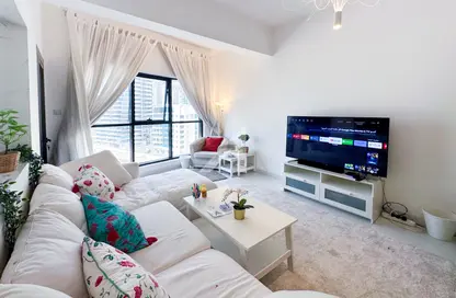 شقة - 2 غرف نوم - 2 حمامات للايجار في برج إسكان - دبي مارينا - دبي