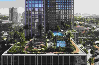 Apartment - Studio - 1 Bathroom for sale in Binghatti Vintage - Majan - Dubai Land - Dubai