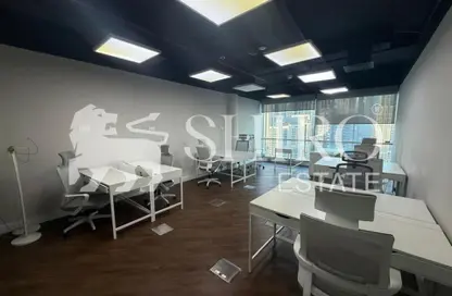 Office Space - Studio - 1 Bathroom for rent in Blue Bay Tower - Business Bay - Dubai