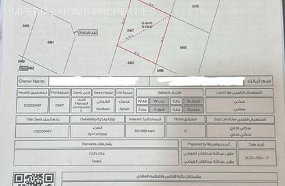 أرض - استوديو للبيع في الجرف الصناعية 3 - الجرف الصناعية - عجمان