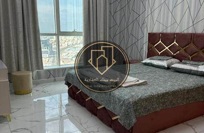 Apartment - 2 Bedrooms - 3 Bathrooms for rent in Oasis Tower - Al Rashidiya 1 - Al Rashidiya - Ajman