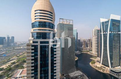 شقة - غرفة نوم - 2 حمامات للايجار في برج Green Lakess 2 - ابراج جرين ليك - (JLT) مجمع S - أبراج بحيرات الجميرا - دبي