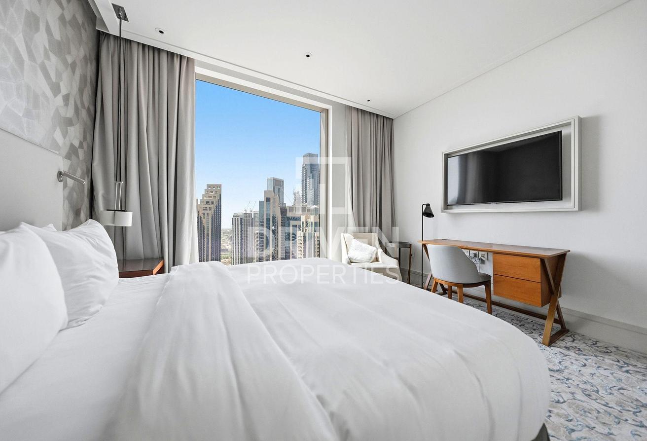 Ready to move in | Burj Khalifa View | High Floor photo 18