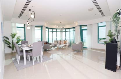 Apartment - 3 Bedrooms - 4 Bathrooms for rent in Marina Crown - Dubai Marina - Dubai