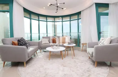 Apartment - 3 Bedrooms - 4 Bathrooms for rent in Marina Crown - Dubai Marina - Dubai