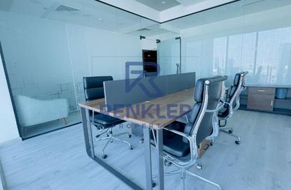 Office Space - Studio - 1 Bathroom for rent in The Prism - Business Bay - Dubai