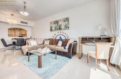 Apartment - 1 - 2 for rent in Lake Point Tower - JLT Cluster N - Jumeirah Lake Towers - Dubai