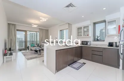 شقة - 2 غرف نوم - 2 حمامات للبيع في B كريك سايد 18 - حدائق الإمارات 1 - مرسى خور دبي - دبي