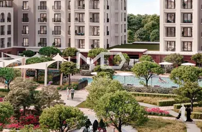 Apartment - 2 Bedrooms - 3 Bathrooms for sale in Bloom Living - Zayed City (Khalifa City C) - Khalifa City - Abu Dhabi