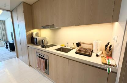 Apartment - Studio - 1 Bathroom for rent in The Palm Tower - Palm Jumeirah - Dubai