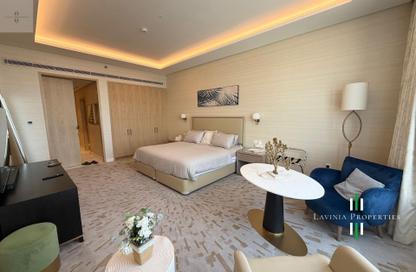 Apartment - Studio - 1 Bathroom for rent in The Palm Tower - Palm Jumeirah - Dubai