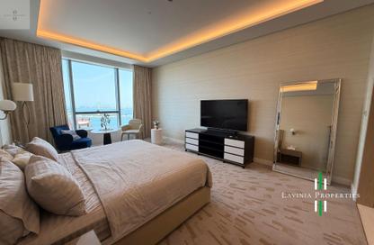 Apartment - Studio - 1 Bathroom for rent in The Palm Tower - Palm Jumeirah - Dubai
