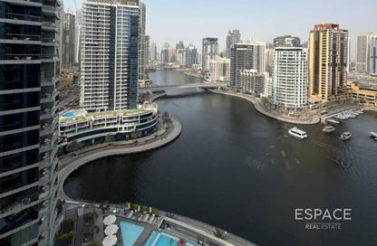 Apartment - 1 Bedroom - 2 Bathrooms for rent in Bay Central Tower Central - Bay Central - Dubai Marina - Dubai