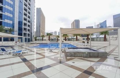 Apartment - 1 Bedroom - 2 Bathrooms for rent in Bay Central Tower Central - Bay Central - Dubai Marina - Dubai