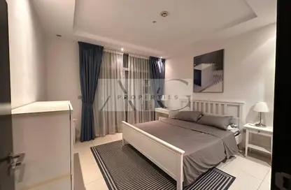 شقة - غرفة نوم - 2 حمامات للايجار في سكاي فيو - دبي مارينا - دبي