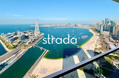 Apartment - 3 - 4 for rent in Jumeirah Gate Tower 2 - The Address Jumeirah Resort and Spa - Jumeirah Beach Residence - Dubai