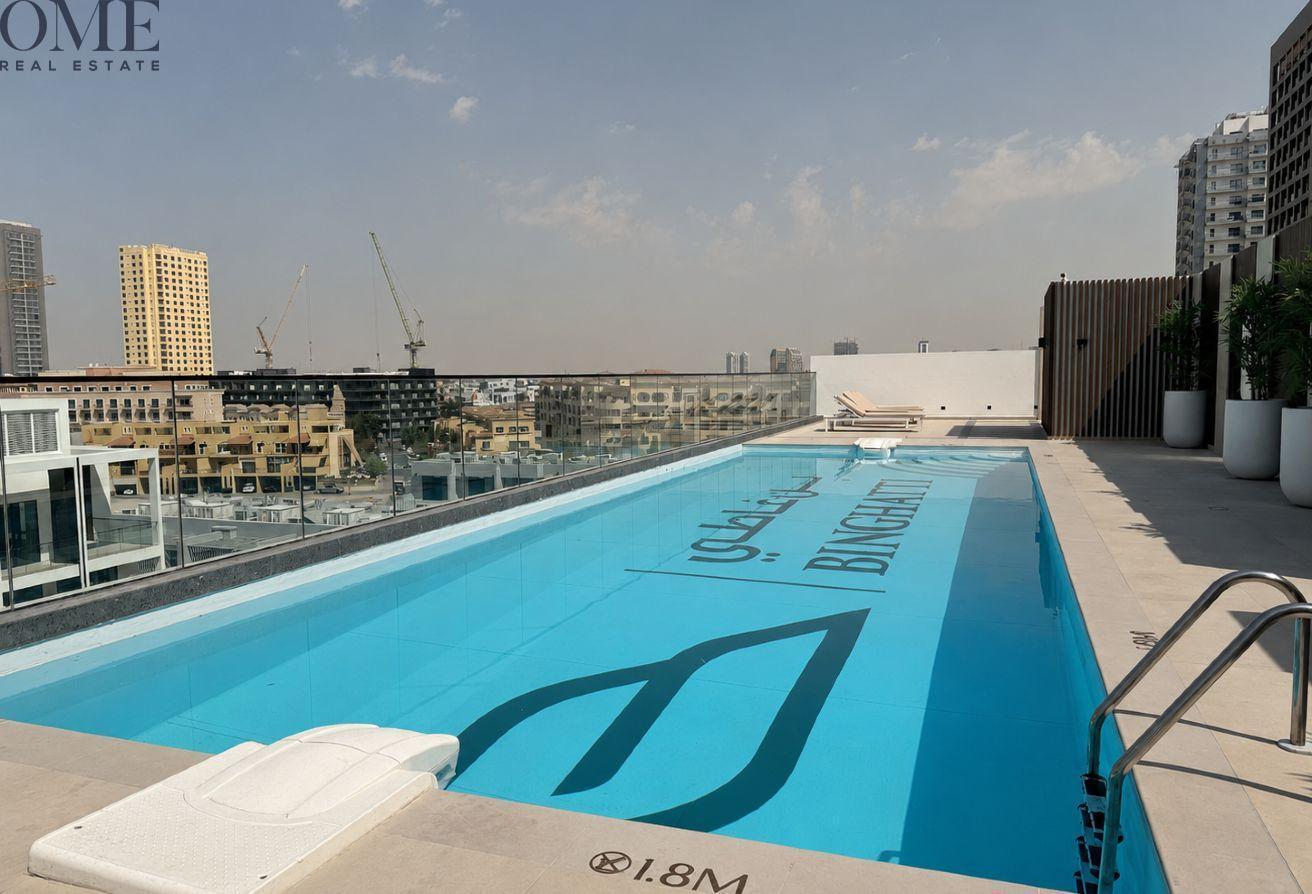 Studio Apartment | Binghatti Galaxy | Balcony photo 13