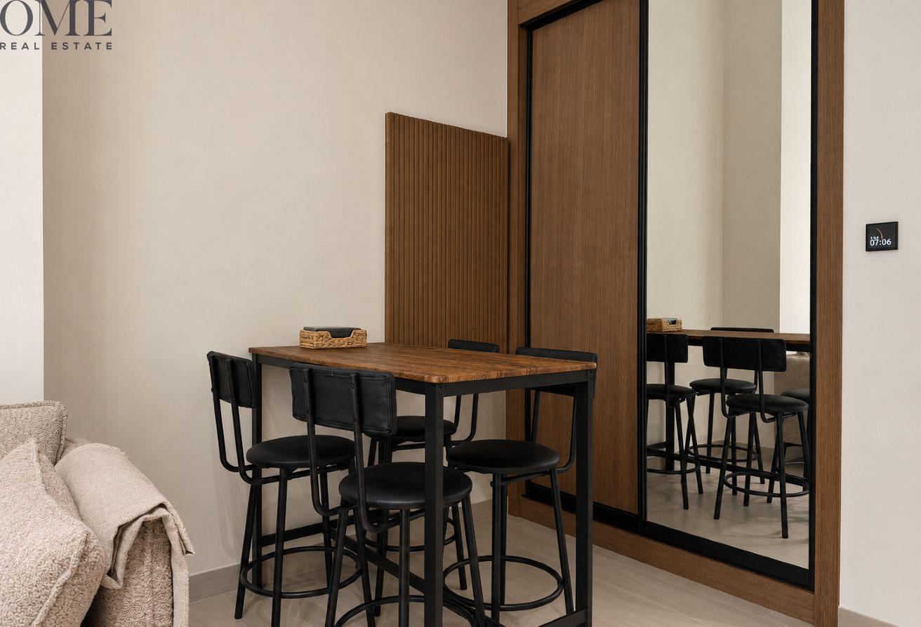 Studio Apartment | Binghatti Galaxy | Balcony photo 4