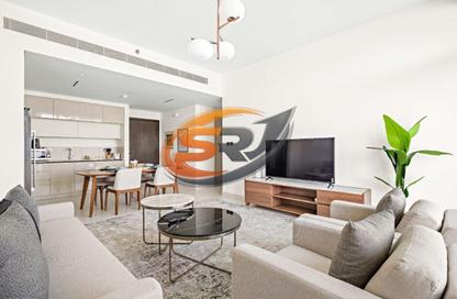 Apartment - 2 - 2 for rent in Marina Vista Tower 1 - Marina Vista - Emaar Beachfront - Dubai Harbour - Dubai