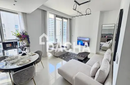 Apartment - 1 Bedroom - 1 Bathroom for rent in Beach Isle Tower 1 - Beach Isle - EMAAR Beachfront - Dubai Harbour - Dubai