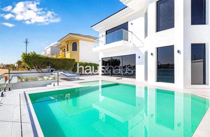 Villa - 5 Bedrooms - 7 Bathrooms for rent in Signature Villas Frond K - Signature Villas - Palm Jumeirah - Dubai