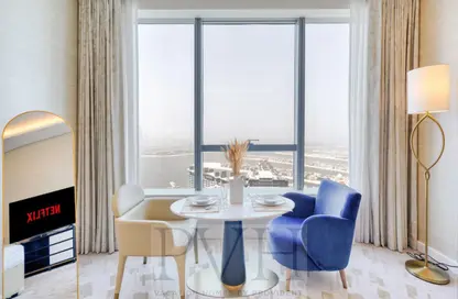 Apartment - Studio - 1 Bathroom for rent in The Palm Tower - Palm Jumeirah - Dubai