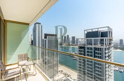 Apartment - 1 Bedroom - 2 Bathrooms for rent in Grand Bleu Tower 2 - EMAAR Beachfront - Dubai Harbour - Dubai
